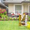 Welcome Spring Bumble Bee Gnome Decorative Garden Flag, Honeycomb Daisy Flower Spring Yard Outside Decorations